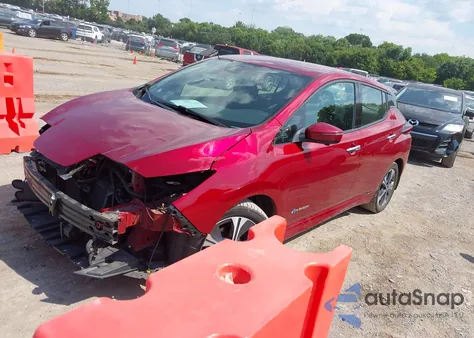 2019 Nissan Leaf Sl Plus из США, поврежденный, VIN 1N4BZ1CP3KC316688